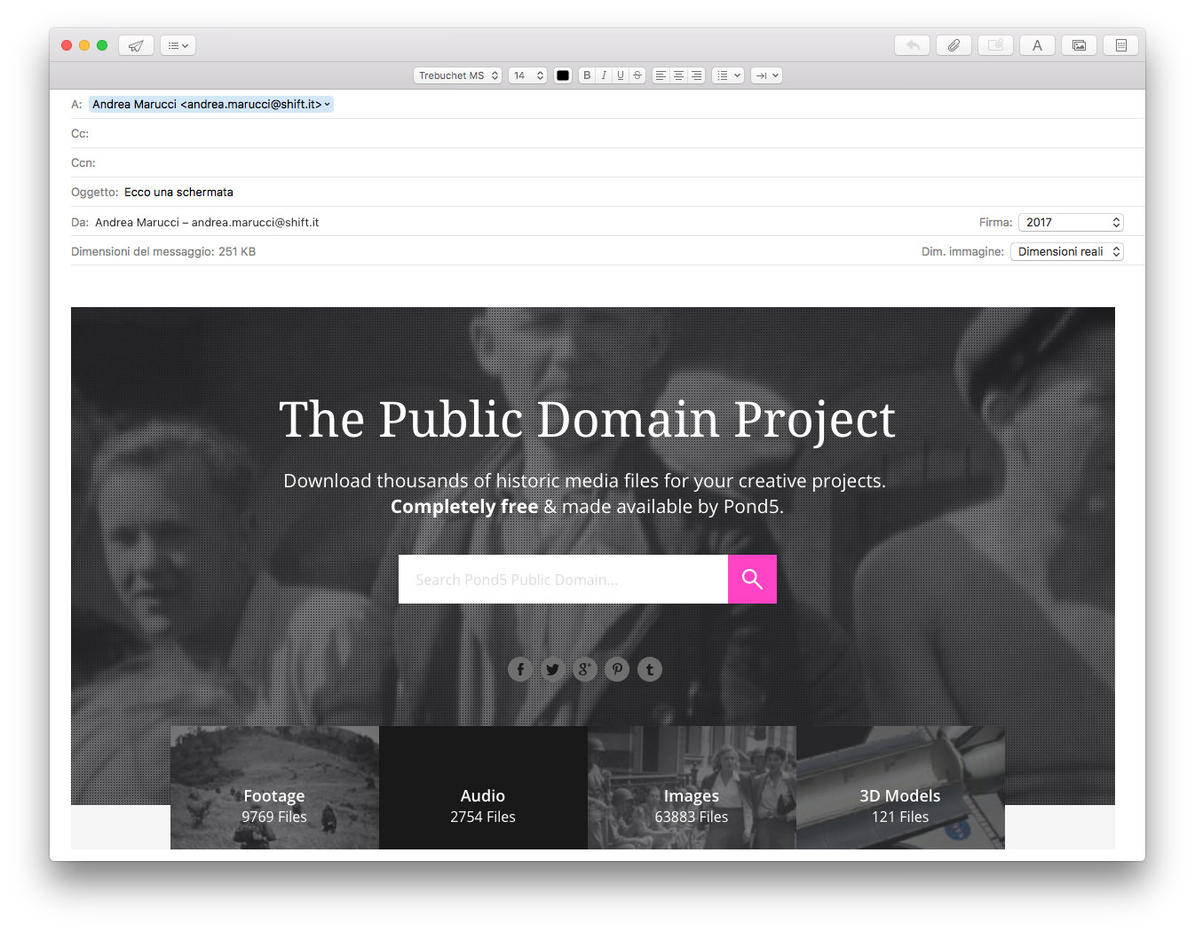 Come inviare un'immagine in allegato a un'email 1