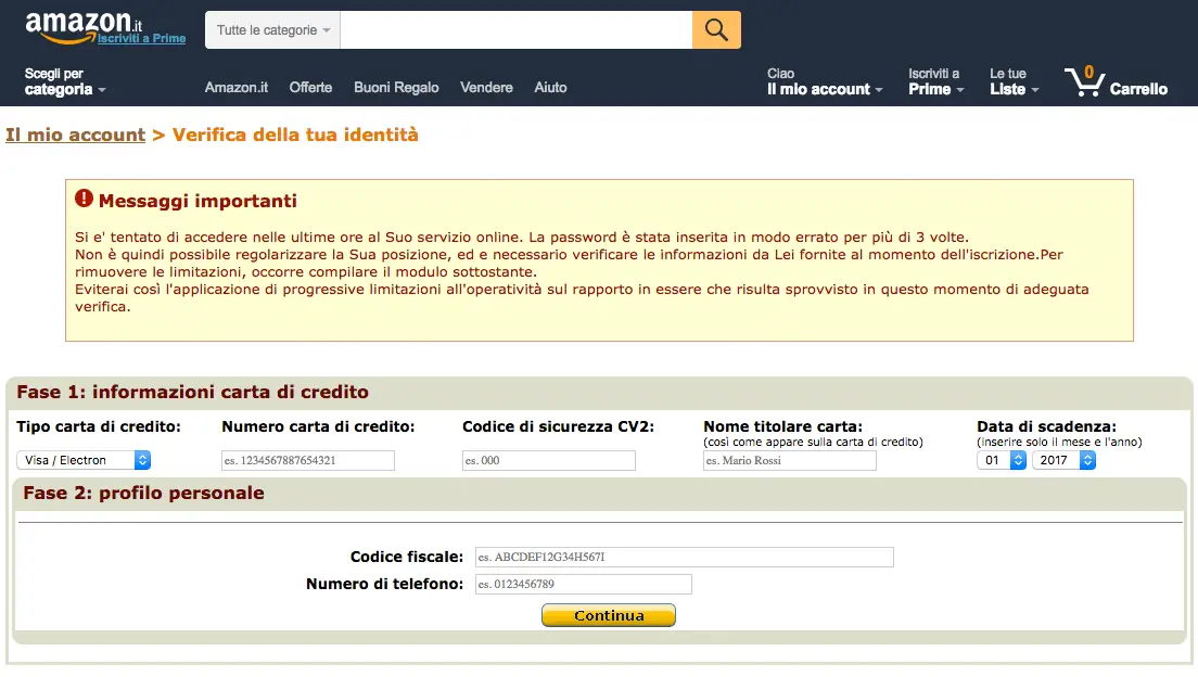 Phishing Su Amazon Tutto Sulla Posta Elettronica