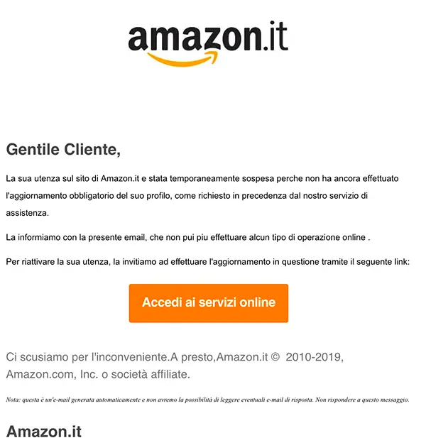 amazon phishing