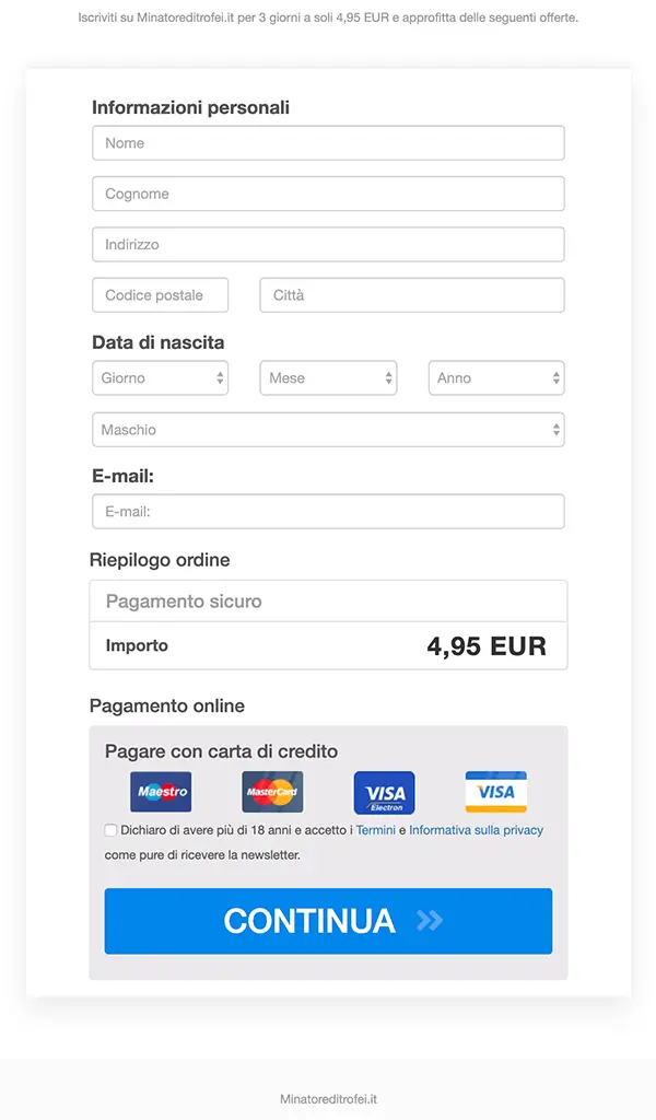 Il tuo pacchetto è in arrivo 1
